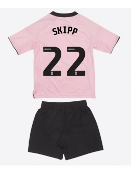 Otroški Nogometna dresi replika Leicester City Oliver Skipp #22 Tretji 2025-26 Kratek rokav (+ hlače)